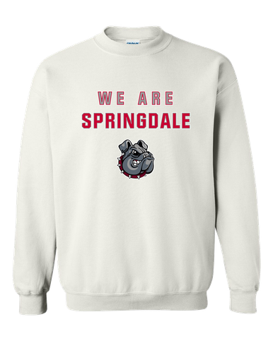Springdale Bulldogs We Are Men's Sweatshirt
