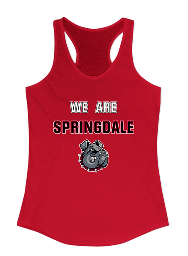 Springdale Bulldogs We Are Women's Tank Top