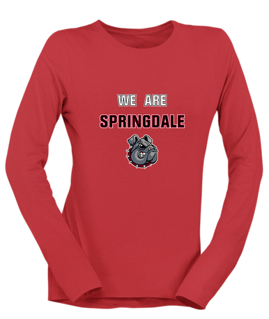 Springdale Bulldogs We Are Women's Premium LS T-Shirt