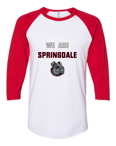 Springdale Bulldogs We Are Women's Baseball T-Shirt