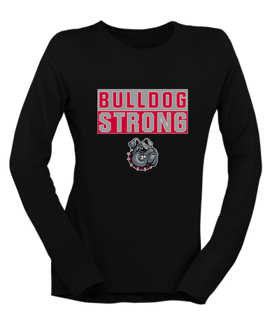 Springdale Bulldogs Strong #1 Women's LS T-Shirt