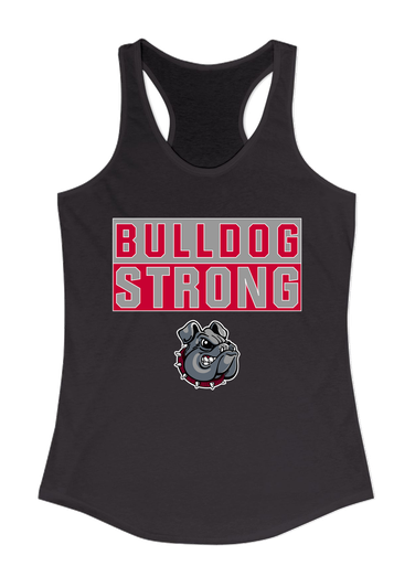 Springdale Bulldogs Strong #1 Women's Tank Top