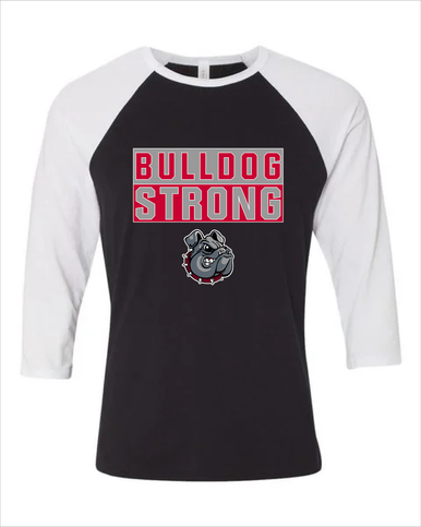 Springdale Bulldogs Strong #1 Women's Baseball T-Shirt