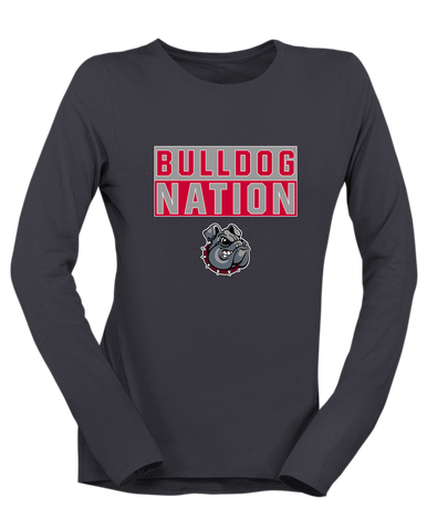 Springdale Bulldogs Nation #1 Women's LS T-Shirt