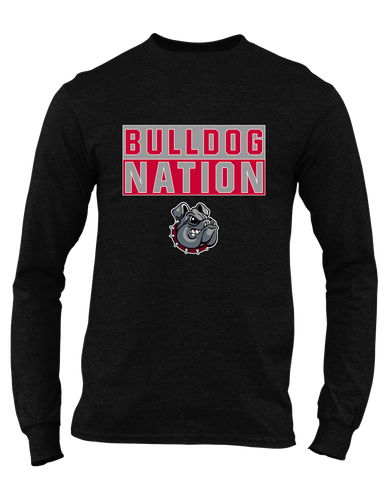 Springdale Bulldogs Nation #1 Men's LS T-Shirt