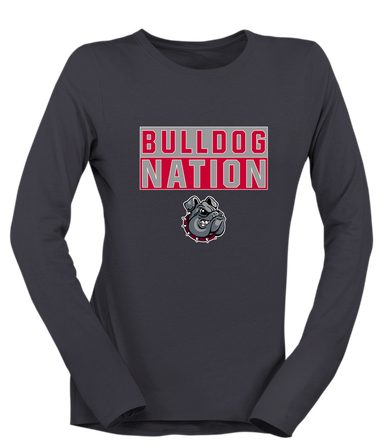 Springdale Bulldogs Nation #1 Women's Premium LS T-Shirt