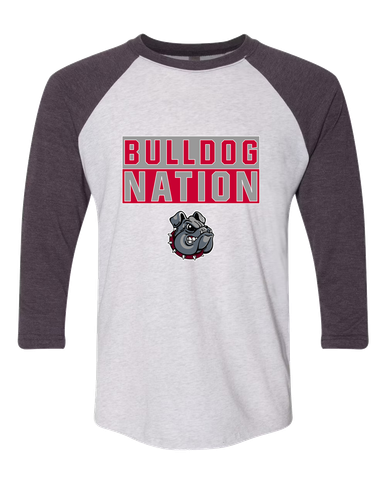 Springdale Bulldogs Nation #1 Women's Baseball T-Shirt