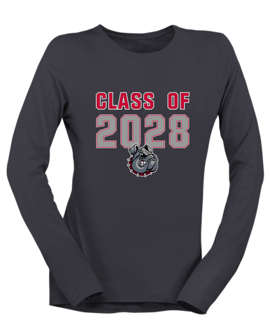 Springdale Bulldogs Class of 2028 Women's LS T-Shirt
