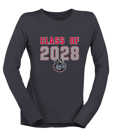 Springdale Bulldogs Class of 2028 Women's Premium LS T-Shirt