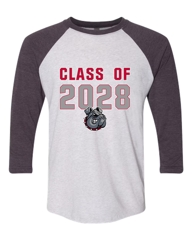 Springdale Bulldogs Class of 2028 Women's Baseball T-Shirt