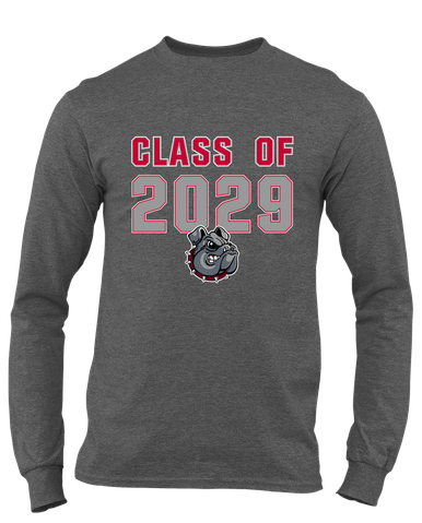 Springdale Bulldogs Class of 2029 Men's LS T-Shirt
