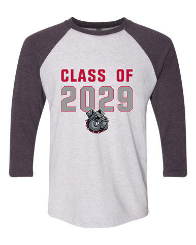 Springdale Bulldogs Class of 2029 Men's Baseball T-Shirt