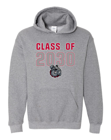 Springdale Bulldogs Class of 2030 Men's Hoodie