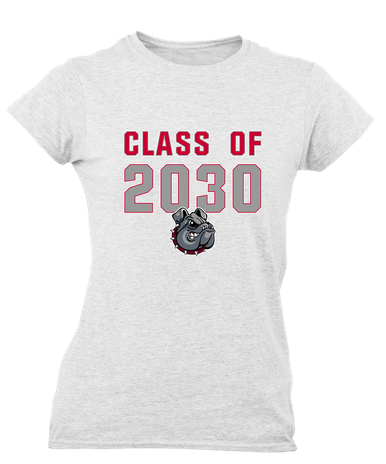 Springdale Bulldogs Class of 2030 Women's SS T-Shirt