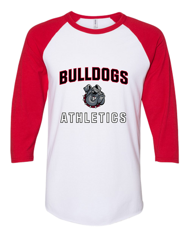 Springdale Bulldogs Athletics Women's Baseball T-Shirt