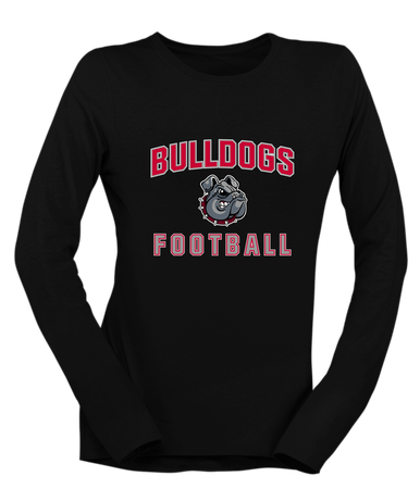 Springdale Bulldogs Football #1 Women's Premium LS T-Shirt