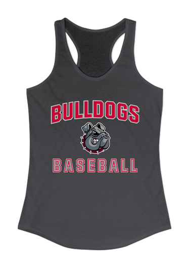 Springdale Bulldogs Baseball #1 Women's Tank Top