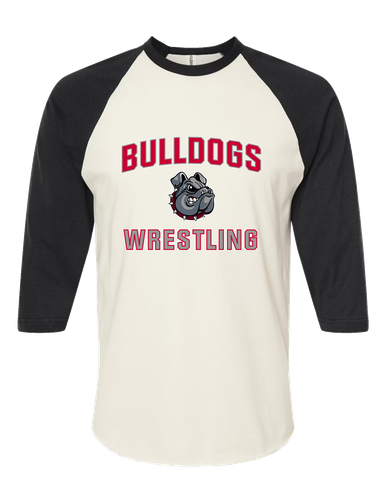 Springdale Bulldogs Wrestling Men's Baseball T-Shirt
