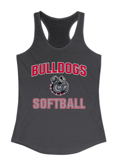 Springdale Bulldogs Softball #1 Women's Tank Top