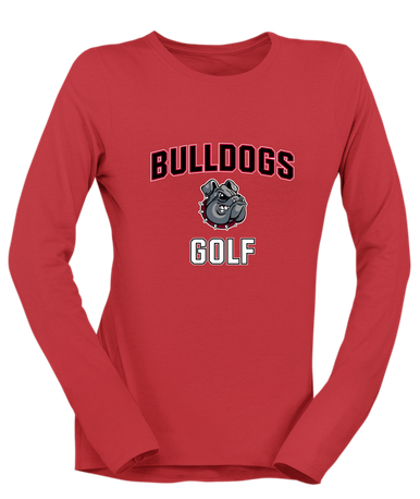 Springdale Bulldogs Golf Women's Premium LS T-Shirt