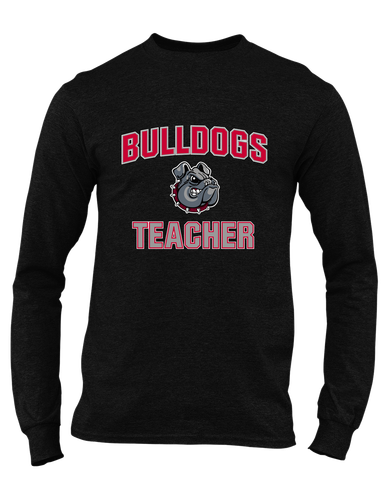 Springdale Bulldogs Teacher Men's LS T-Shirt