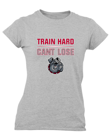Springdale Bulldogs Train Hard, Can't Lose Women's SS T-Shirt