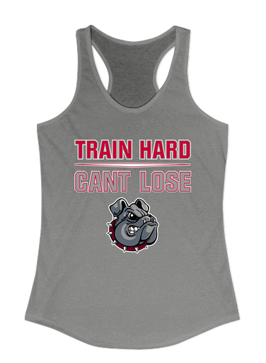Springdale Bulldogs Train Hard, Can't Lose Women's Tank Top