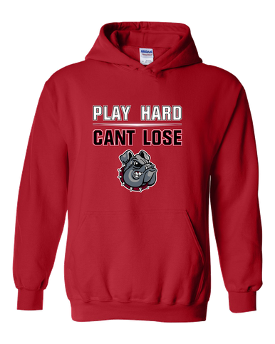Springdale Bulldogs Play Hard, Can't Lose Men's Hoodie