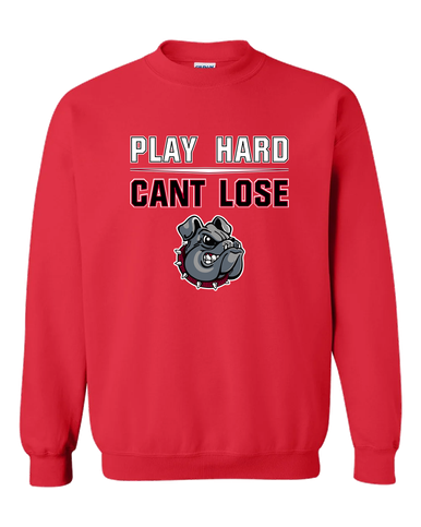Springdale Bulldogs Play Hard, Can't Lose Men's Sweatshirt