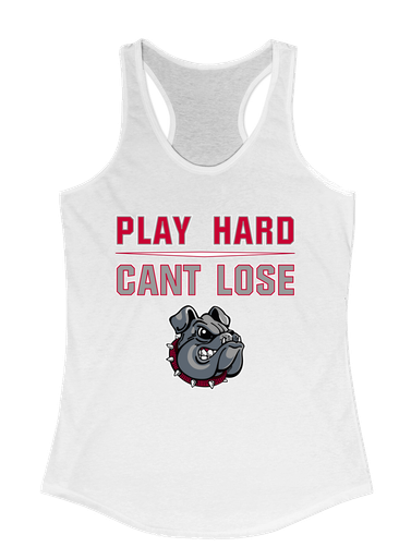 Springdale Bulldogs Play Hard, Can't Lose Women's Tank Top