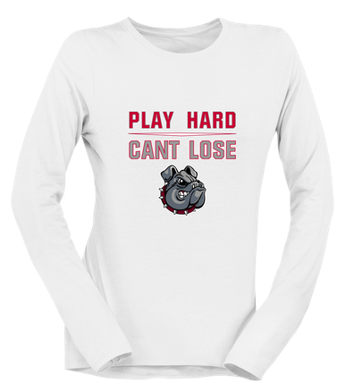 Springdale Bulldogs Play Hard, Can't Lose Women's Premium LS T-Shirt