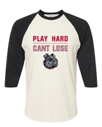 Springdale Bulldogs Play Hard, Can't Lose Women's Baseball T-Shirt