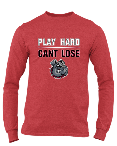 Springdale Bulldogs Play Hard, Can't Lose Men's Premium LS T-Shirt