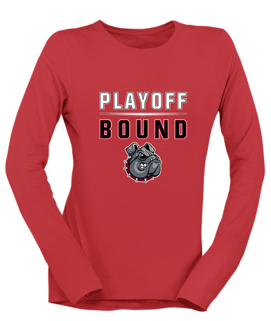 Springdale Bulldogs Playoff Bound Women's LS T-Shirt