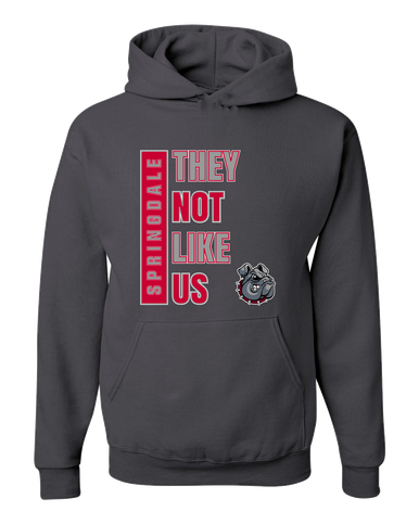 Springdale Bulldogs They Not Like Us #1 Men's Premium Hoodie