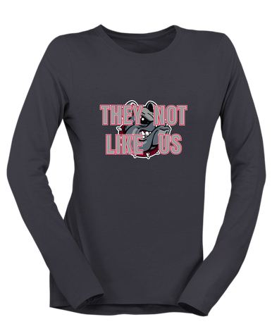 Springdale Bulldogs They Not Like Us #2 Women's LS T-Shirt