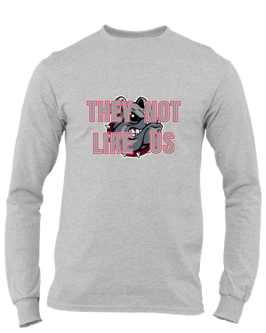 Springdale Bulldogs They Not Like Us #2 Men's LS T-Shirt