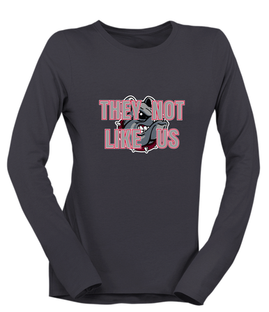 Springdale Bulldogs They Not Like Us #2 Women's Premium LS T-Shirt
