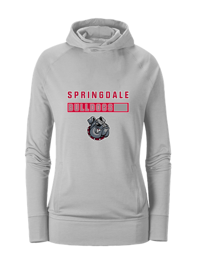Springdale Bulldogs Mascot #7 Women's Hoodie