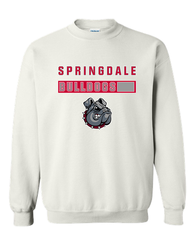 Springdale Bulldogs Mascot #7 Men's Sweatshirt