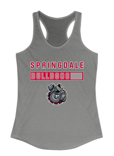 Springdale Bulldogs Mascot #7 Women's Tank Top