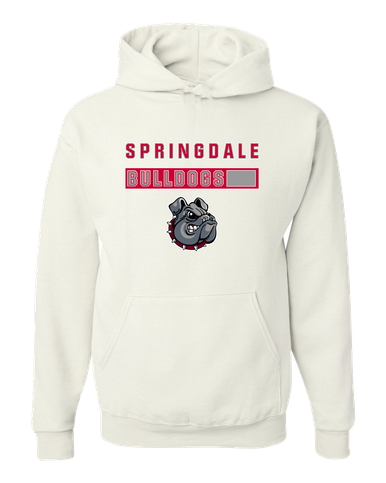 Springdale Bulldogs Mascot #7 Men's Premium Hoodie