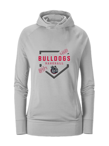 Springdale Bulldogs Baseball #2 Women's Hoodie