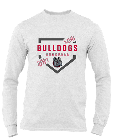 Springdale Bulldogs Baseball #2 Men's Premium LS T-Shirt
