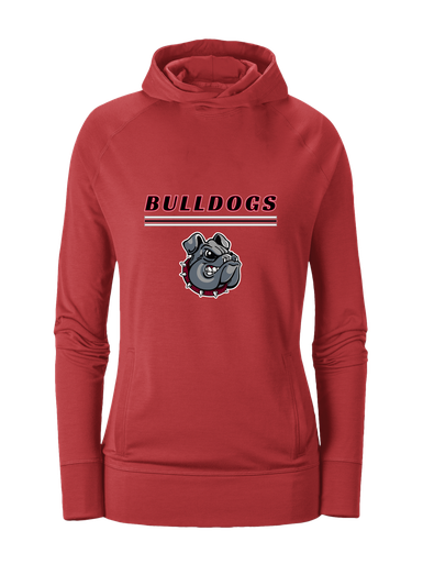 Springdale Bulldogs Mascot #8 Women's Hoodie