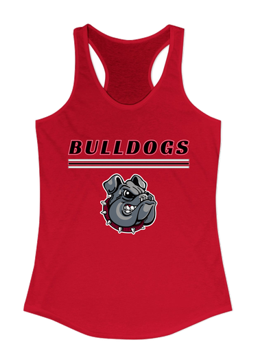 Springdale Bulldogs Mascot #8 Women's Tank Top