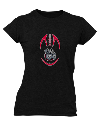 Springdale Bulldogs Football #4 Women's Premium SS T-Shirt