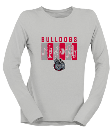 Springdale Bulldogs Band # 2 Women's Premium LS T-Shirt