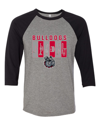 Springdale Bulldogs Band # 2 Women's Baseball T-Shirt