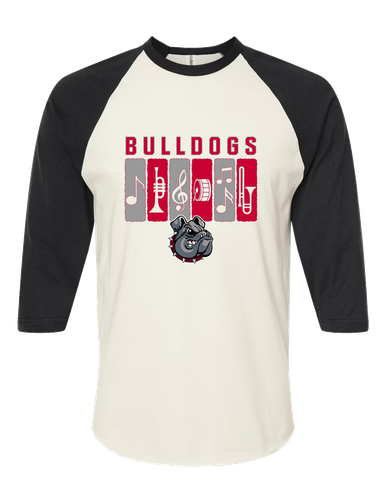 Springdale Bulldogs Band # 2 Men's Baseball T-Shirt